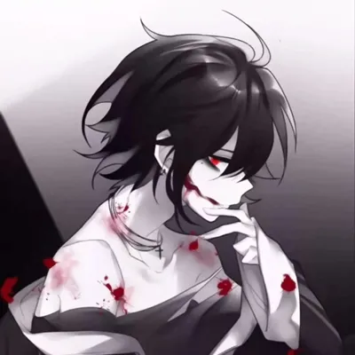 丧系漫画情侣头像动漫黑白第1张