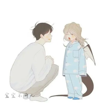 微信头像情侣动漫可爱第1张