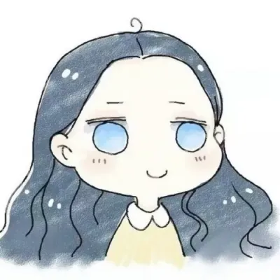 高清可爱的卡通情侣头像呆萌一对两张图片第1张