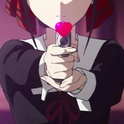 高清一对两张的情头一男一女高冷动漫图片第1张