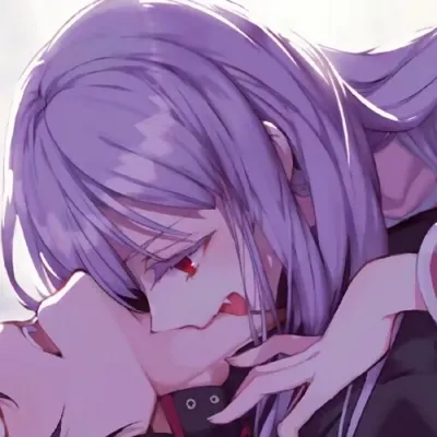 高清甜味的情头一男一女高冷霸气动漫图片第1张