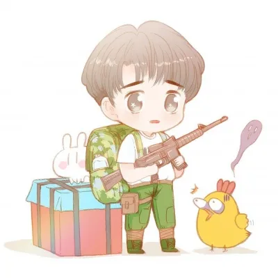 绝地求生情侣头像第1张