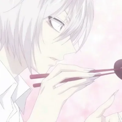 高清配对的情侣头像二次元一人一半图片第1张