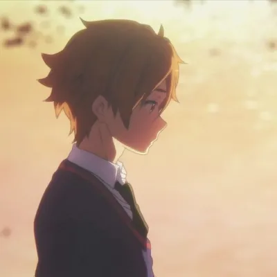 高清一对两张可爱的情头二次元图片第1张