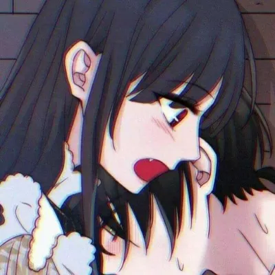 动漫亲密情头高清第1张