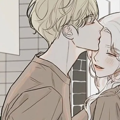 高清一对两张的情侣头像卡通动漫唯美图片第1张