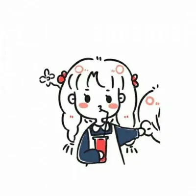 抖音情侣卡通头像超萌第1张