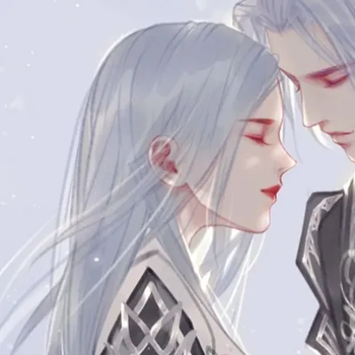 古风二次元情侣头像第1张