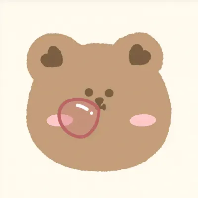 超萌1左1右情侣头像第1张