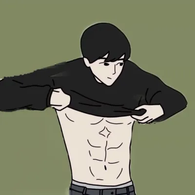 高清好看的动漫单人情头一男一女分开图片第1张