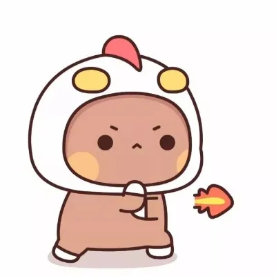 高清超萌可爱的情侣头像专用一对卡通图片第1张