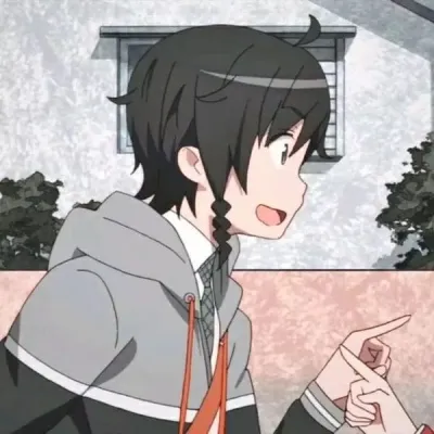 超清一对两张的qq情侣头像双人两图动漫第1张