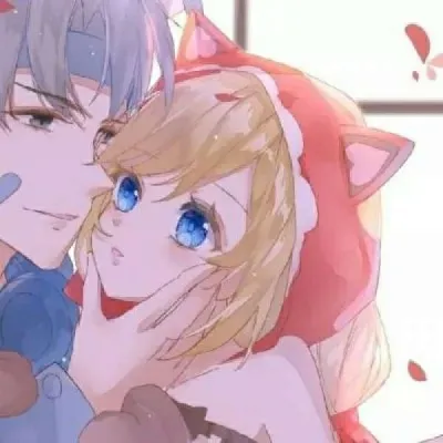 高清好看的超甜情侣头像动漫两张图片第1张