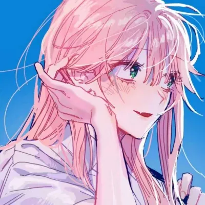 高清情侣两张配对头像漫画图片第1张