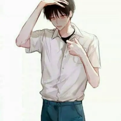 帅气动漫情侣头像一对第1张