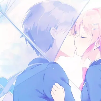 动漫情侣头像温柔风第1张