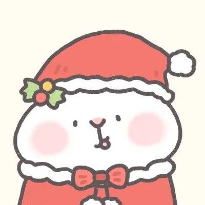 圣诞情侣头像可爱第1张