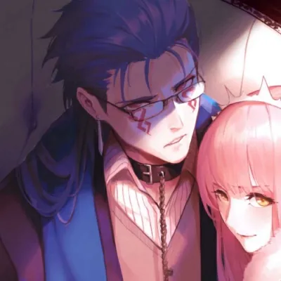 冷酷帅气动漫情侣头像第1张