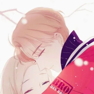 高清一对两张的唯美甜蜜动漫情头图片第1张