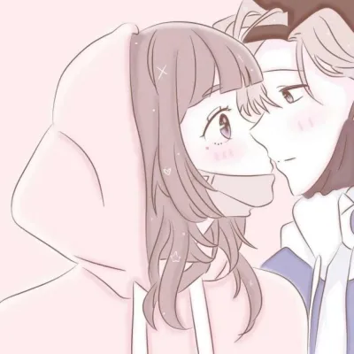 高清好看的甜蜜幸福情侣头像动漫图片第1张