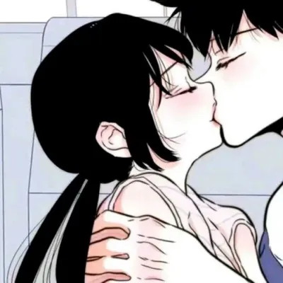 高清甜到爆二次元情侣头像图片第1张