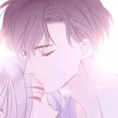 高清唯美深情相伴动漫情头图片第1张