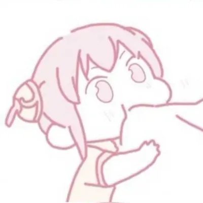 高清超萌的一对两张卡通可爱情头图片第1张