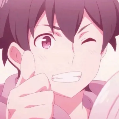 高清有爱的一对两张可爱动漫情头图片第1张