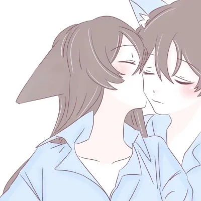 超清动漫情侣头像高甜第1张