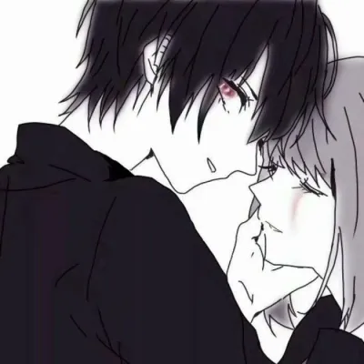 高清一对两张的qq头像cp动漫情侣头像图片第1张