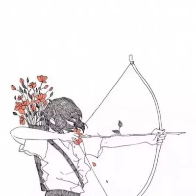 微信简洁情侣头像第1张