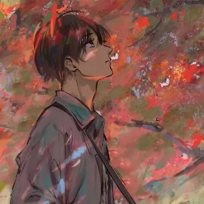 高清好看的动漫微信情侣头像一人一张图片第1张