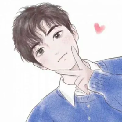 高清好看的温暖甜蜜动漫情侣微信头像图片第1张