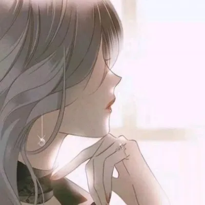 高清流行的动漫情头一男一女图片第1张