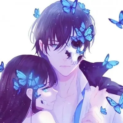 超好看的动漫情侣头像高清图片第1张