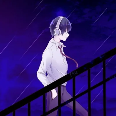 唯美情头小清新动漫第1张