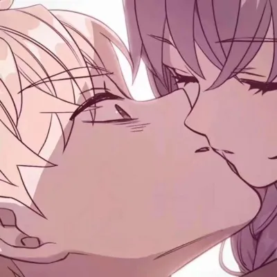 动漫男女亲吻头像第1张