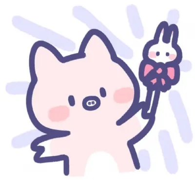 超甜可爱卡通情头第1张