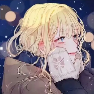 微信头像情侣两张一对动漫高清图片第1张