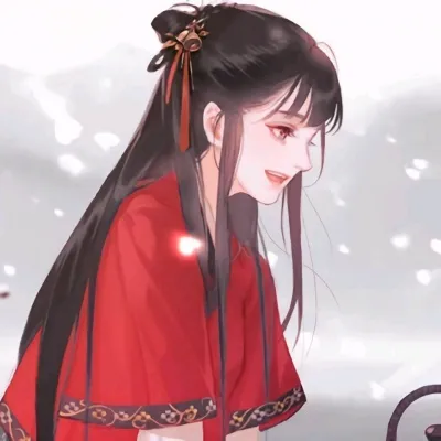 微信古风动漫情侣头像第1张