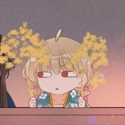 两组高清憨憨傻傻的动漫情侣头像图片第1张