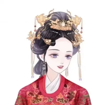 古风婚服情头一左一右第1张