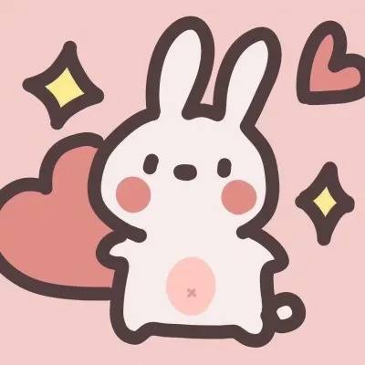 手绘微信简单情侣头像图片大全第1张