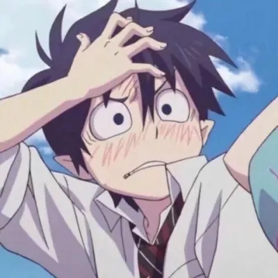 高清一对两张的动漫情侣头像简单可爱图片第1张