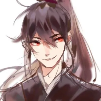 手绘唯美古风头像男第1张