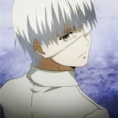 动漫头像男生冷酷白发图片第1张