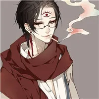 qq动漫头像抽烟系列第1张