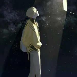 qq伤感动漫头像男生第1张