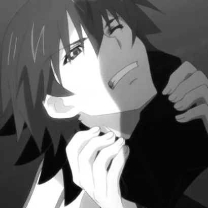 黑白漫画头像男第1张