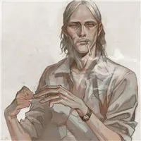 沧桑动漫大叔头像第1张